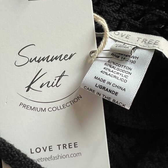 NWT | Love Tree Crochet Halter Tank Top | Size Large - Picture 7 of 7
